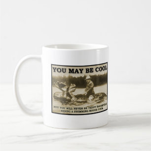 Teddy auf einer Elch-lustigen Tasse