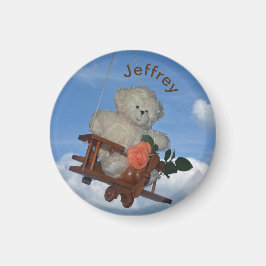 Teddy auf Reisen Magnet