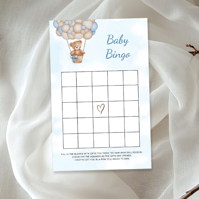 Teddy-Bär-Baby-Bingo-Spiel (Von Creator hochgeladen)