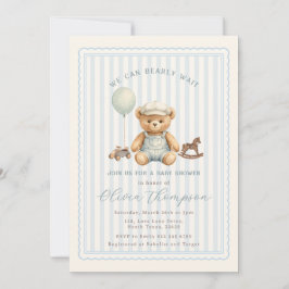 Teddy-Bär-Baby-Party-Einladung Einladung