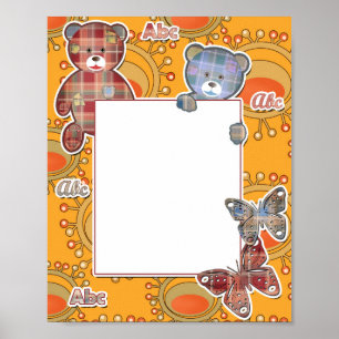 Teddy Bär, Baby Poster