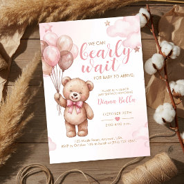 Teddy-Bär-Baby-Shower-Einladung Einladung