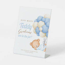 Teddy Bar Balloons wie viele Grahams Sockelschild