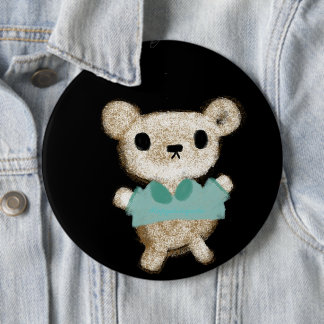 Teddy Bär bezauberndes Spielzeug niedliches neues  Button