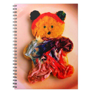 Teddy Bar Cookie Notizblock