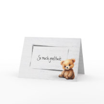 Teddy Bar Dankbarkeit