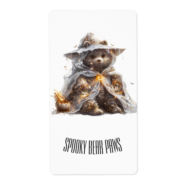 Teddy-Bär. Geist. TRICK ODER BEHANDLUNG (Vorne)