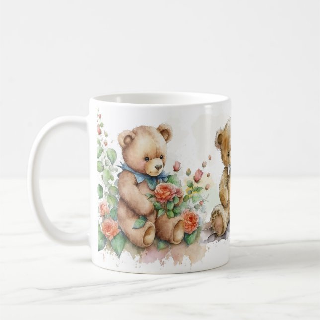 Teddy Bär Kaffeetasse (Links)
