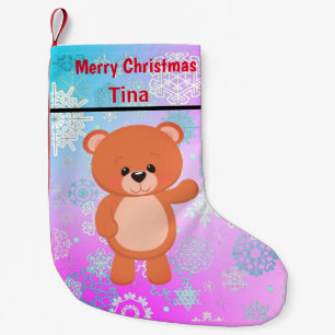 Teddy Bär Kleiner Weihnachtsstrumpf