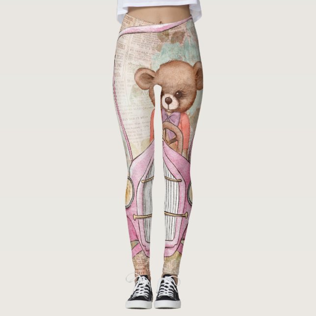 Teddy Bar Leggings (Vorderseite)