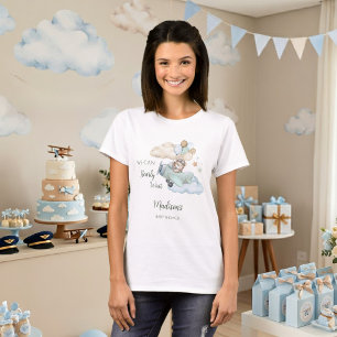 Teddy-Bär-Mama-Baby-Shower-T-Shirt T-Shirt