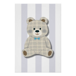 Teddy-Bär-Nursery-Glossy-Plakat Poster