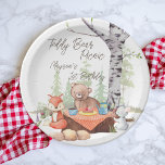 Teddy Bär picknickholz Tiere Geburtstagsparty Pappteller<br><div class="desc">Teddy Bär picknickholz Tiere Geburtstag Partei personalisierten Namen Teller Vorlage. Das Party ist ein tolles Thema für Kinder,  die im Freien spielen.</div>