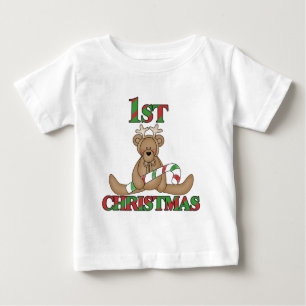 Teddy Bär Sehr 1. Weihnachtsgeschenke und Geschenk Baby T-shirt
