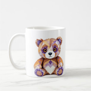 Teddy Bär spielerisch Adorable Fun Animal Colorful Kaffeetasse