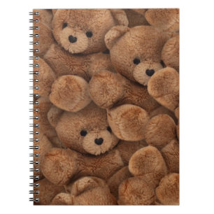 Teddy Bär Spiralnotebook Notizblock