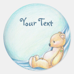 Teddy Bar Stickers