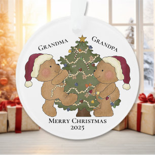 Teddy-Bär-Weihnachtsbaum-Dekoration Ornament
