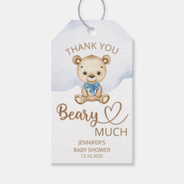 Teddy Bären Baby Bär Vielen Dank beary Geschenkanhänger