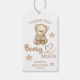 Teddy Bären Baby Bär Vielen Dank beary Geschenkanhänger