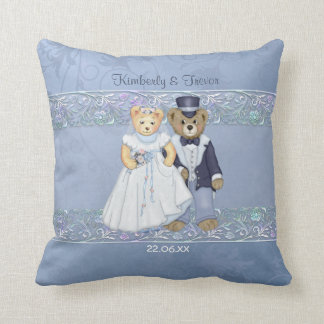 Teddy Bären Braut und Groom Wedding - Anpassen Kissen