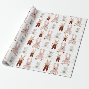 Teddy Bären Cat Toy Muster Packpapier