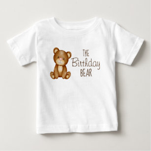Teddy Bären Geburtstag personalisiertes Shirt