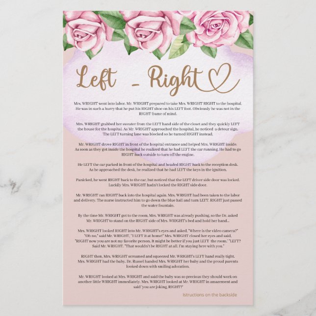 Teddy Bären Girl Dusche Links Rechte (Vorderseite)