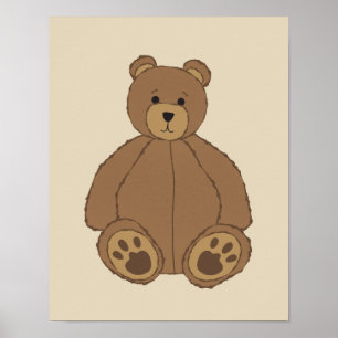 Teddy Bären Print Poster