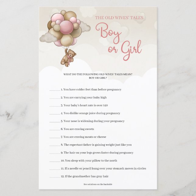 Teddy Bären rosa Elfenbeingeschichten oder Geschic (Vorderseite)