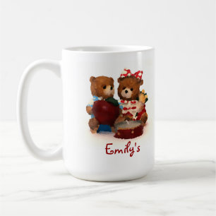 Teddy-Bären-Tasse mit Ihrem Namen anpassen Tasse