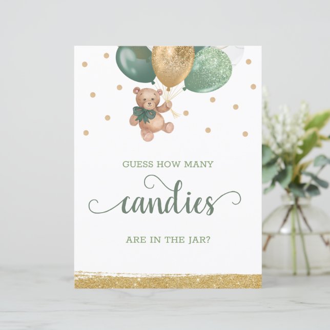 Teddy Bären wie viele Kanadier im JAR-Tafelzeichen (Stehend Vorderseite)