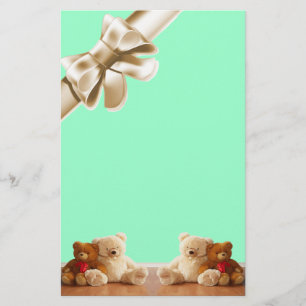 Teddy-Bärn-Freund-Set Briefpapier