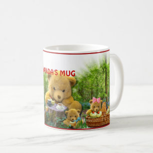TEDDY-BÄRN-PICKNICK ~ Reise-Tasse Tasse
