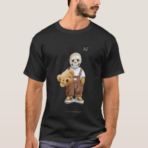 Teddy Be Severer Bären Sie selbst Kopf aus Kostüm  T-Shirt