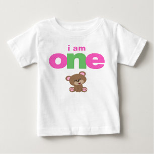 Teddy Bear 1. Geburtstag T - Shirt Kleinkind Baby 