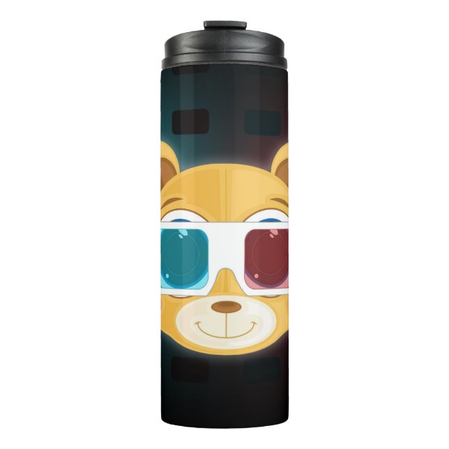 Teddy Bear - 3D Thermosbecher (Vorderseite)