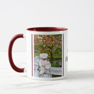 Teddy Bear am Teich Tasse