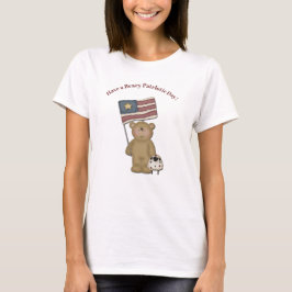 Teddy Bear and Lamb T-S T-Shirt