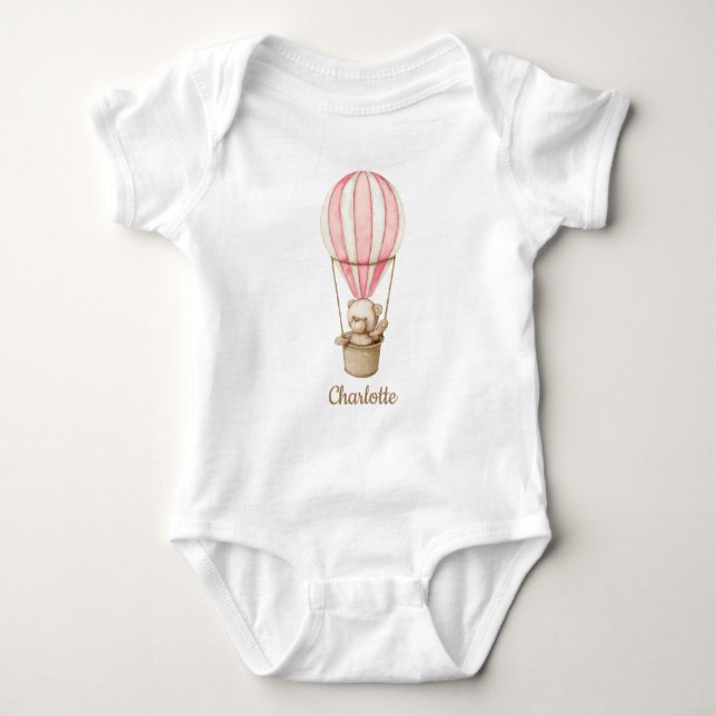 Teddy Bear Baby Bear Baby Bodysuit Strampler (Vorderseite)