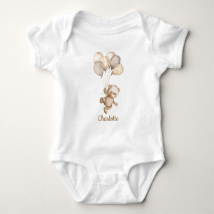 Teddy Bear Baby Bear Baby Bodysuit Strampler