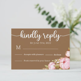 Teddy Bear Baby Bear Baby Shooter RSVP Card