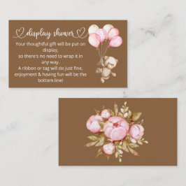 Teddy Bear Baby Bear Baby Shooting Card Begleitkarte