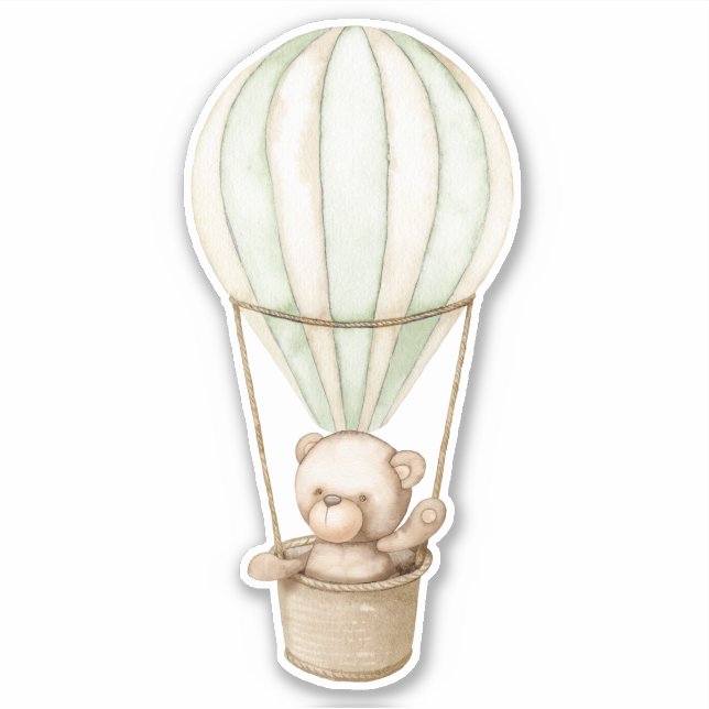 Teddy Bear Baby Bear Süße Tier Sticker (Vorderseite)