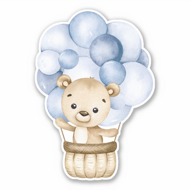 Teddy Bear Baby Bear Süße Tier Sticker (Vorderseite)