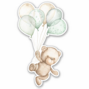 Teddy Bear Baby Bear Süße Tier Sticker