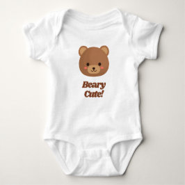 Teddy Bear Baby Bodysuit Baby Strampler