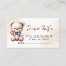 Teddy Bear Baby Dusche Wasserfarben Windelwanne