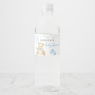 Teddy Bear Baby Dusche Wasserflaschen Labels Wasserflaschenetikett
