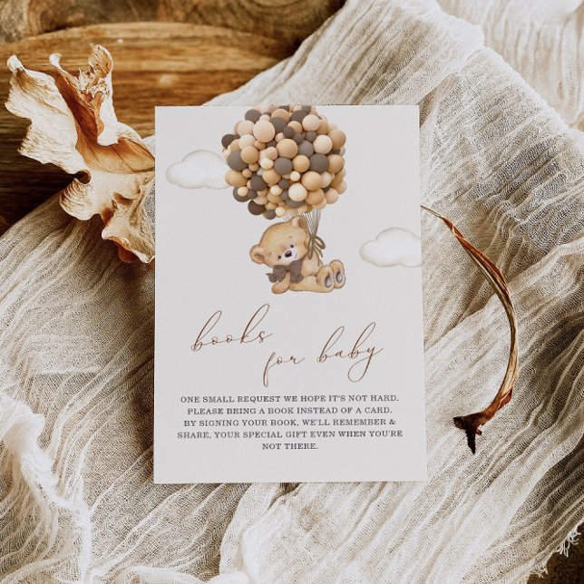 Teddy Bear Baby Showcard Buchungsanfrage Begleitkarte (Von Creator hochgeladen)